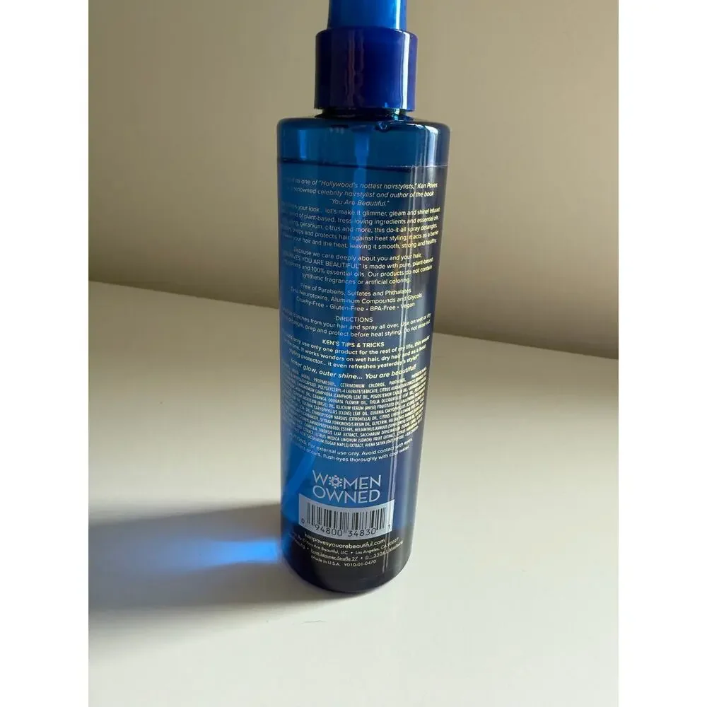 $30 New Ken Paves Detangling Thermal Protectant Spray